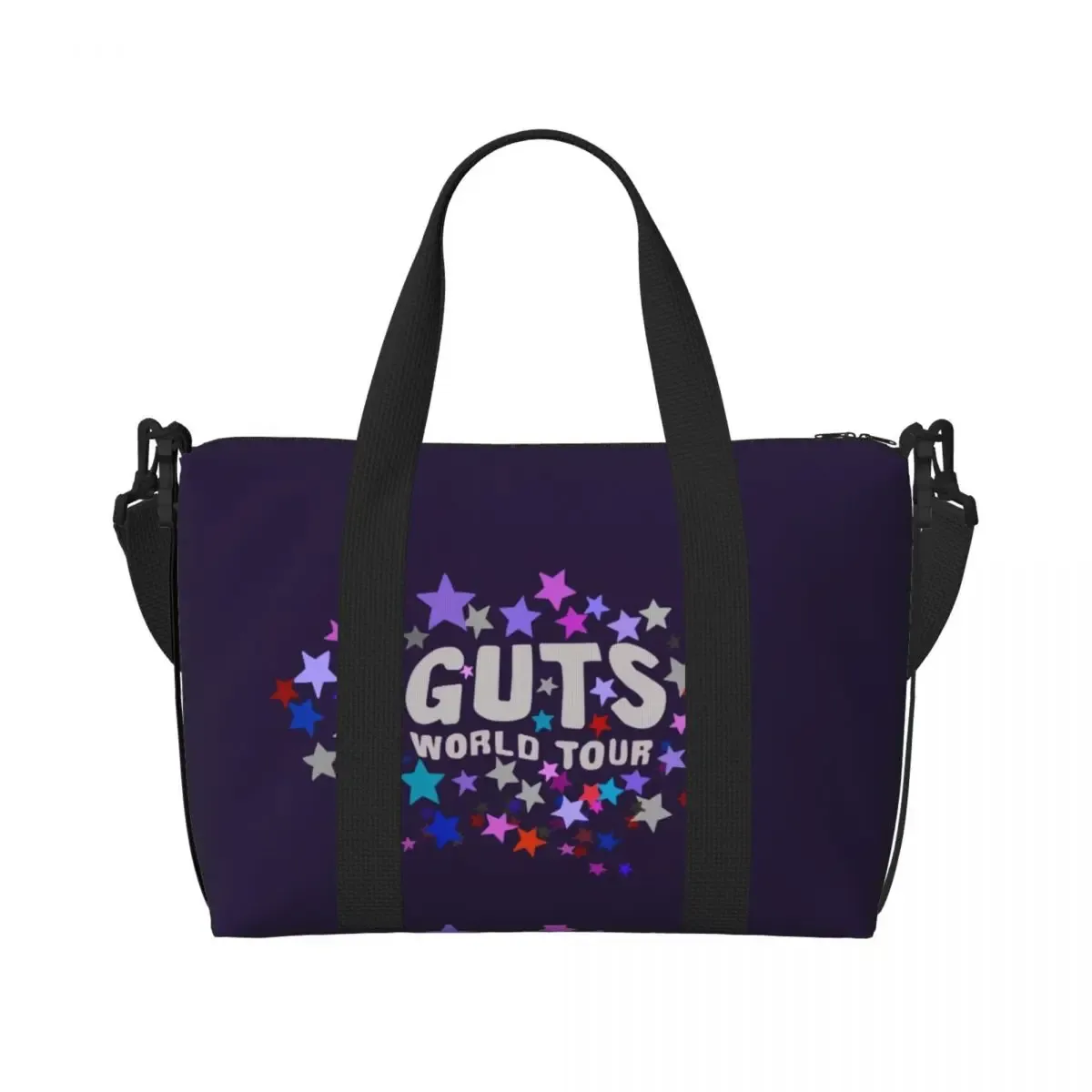 sac fourre-tout personnalisé olivia guts world tour pour femme, grande capacité, chanteuse américaine, auteurs-composeurs, salle de sport, plage, sacs de voyage, 2024