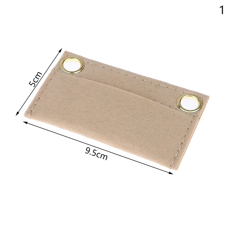 sac à bandoulière rétro-équipé d'une couche interne, portefeuille en feutre, doublure de carte gt, conteneur organisateur, accessoires, 1 pièce