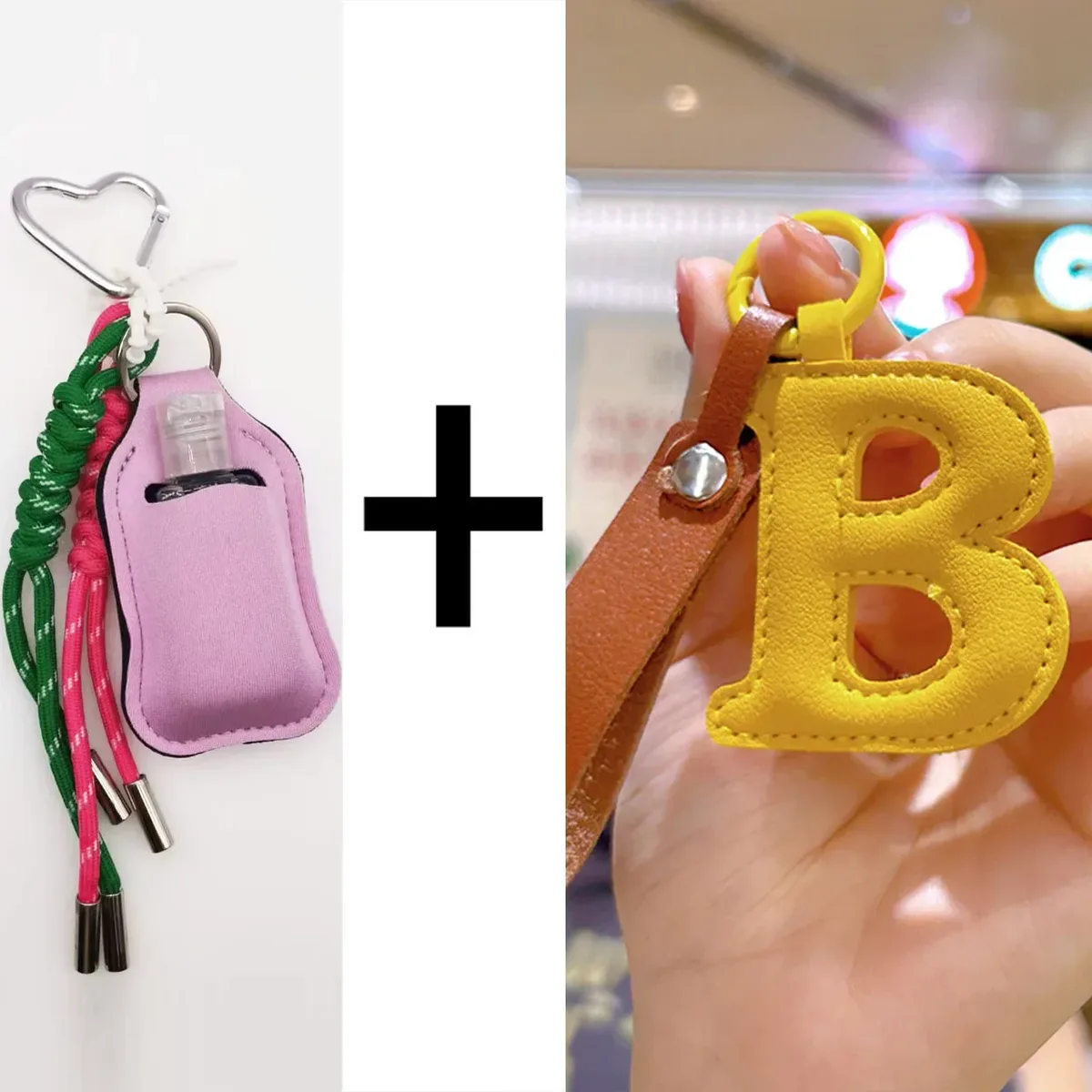 pendentif lettre de l'alphabet pour sac à main, breloques de sac ita, sac à main pour femme, décoration de sac à dos pour homme, porte-clés