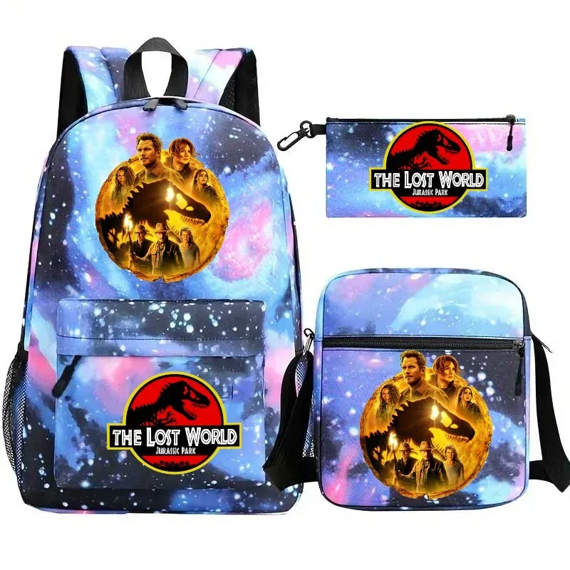 sacs à dos jurassic world park, sac à dos pour étudiants du premier cycle du secondaire, sac à dos de grande capacité pour adolescents, sac à dos de voyage décontracté pour ordinateur portable, mochilas