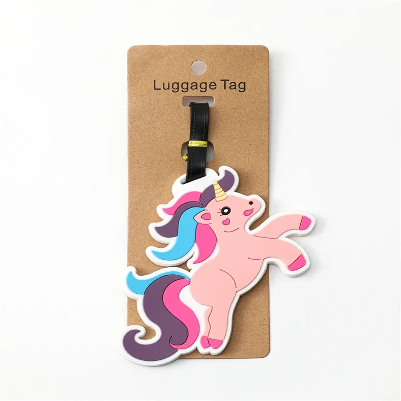 accessoires de voyage : étiquette de bagage créative corgi & chat, style mode, étiquettes de voyage portables et anti-perte pour valise