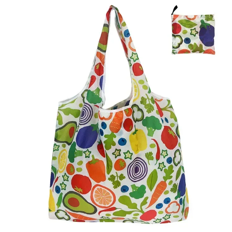 grands sacs de rangement pliables pour l'épicerie, fourre-tout en poudres recyclables, écologiques, rapduty, lavables