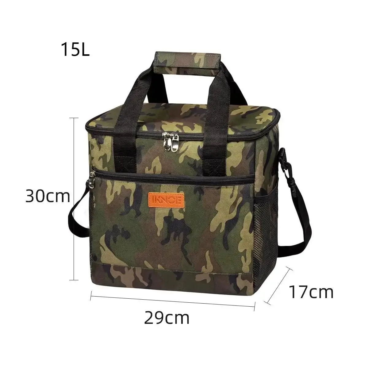 sac à dos de déjeuner simple anti-fuite, grand pique-nique thermique, sac isolé frais et chaud pour hommes et femmes, sac à bandoulière de rangement en plein air