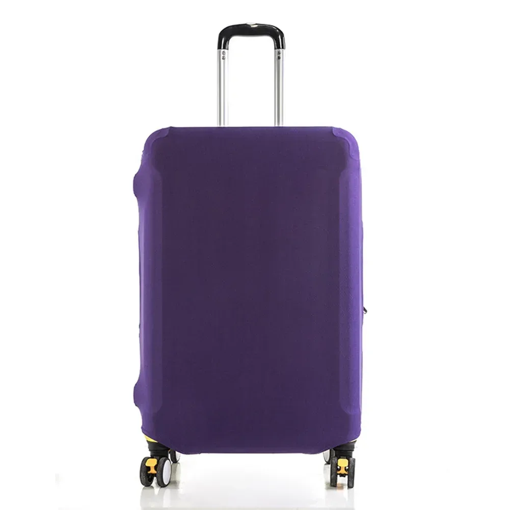 protecteur de valise de voyage élastique, 1 pièce, housse de bagage multicolore résistante aux rayures avec conception anti-poussière, accessoires de voyage