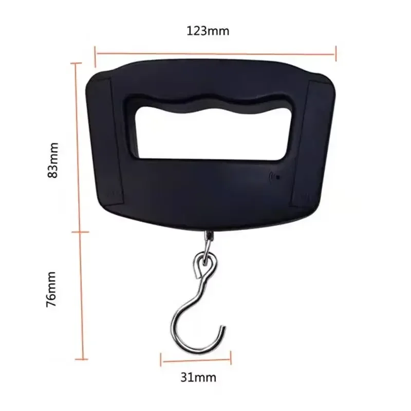 balance électronique portative pour bagages de voyage 50kg/10g, avec crochet, balance en grammes, livraison express, balance de pêche