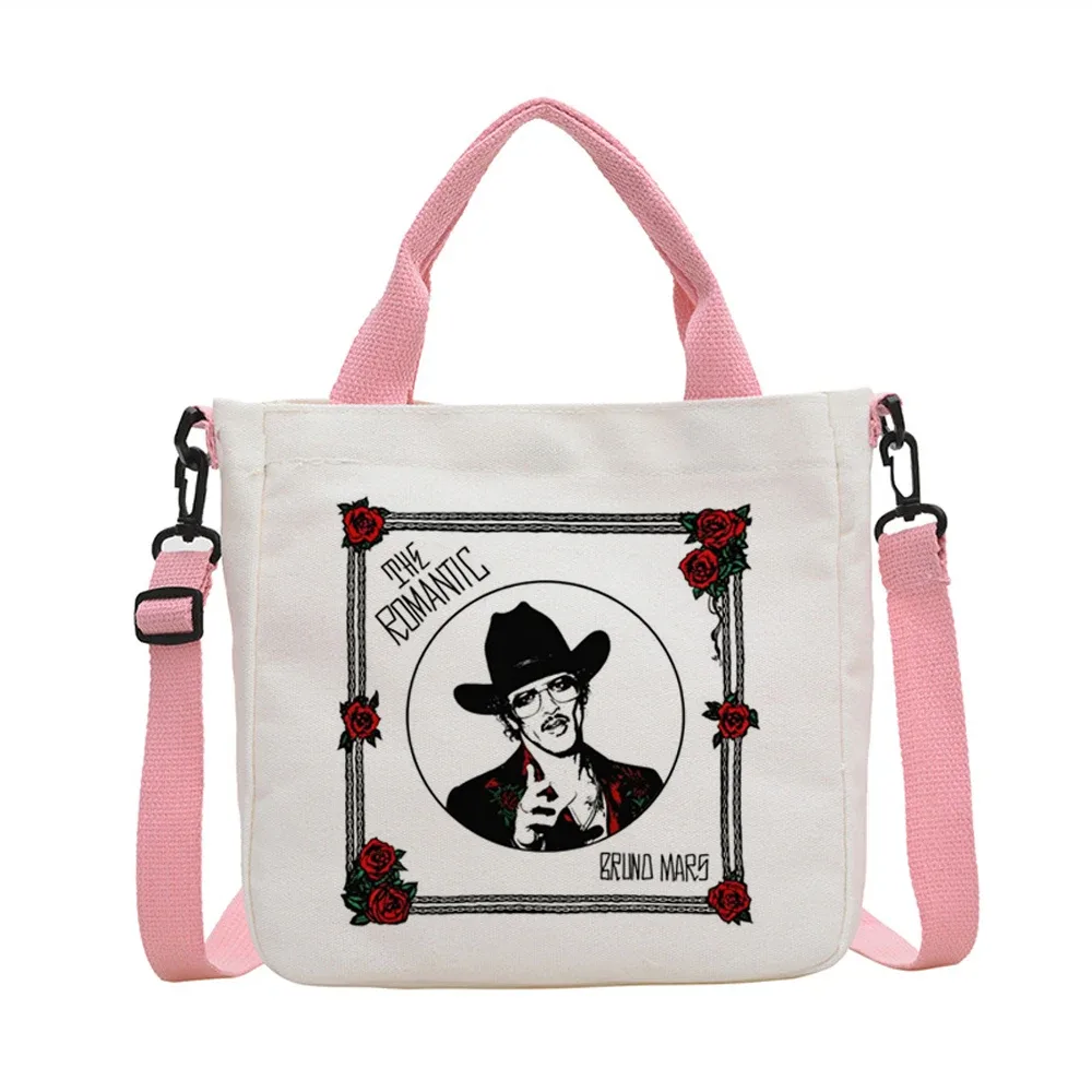sac fourre-tout bruno mars, sac de shopping personnalisable, sac cabas, sac à bandoulière, sac fourre-tout femme