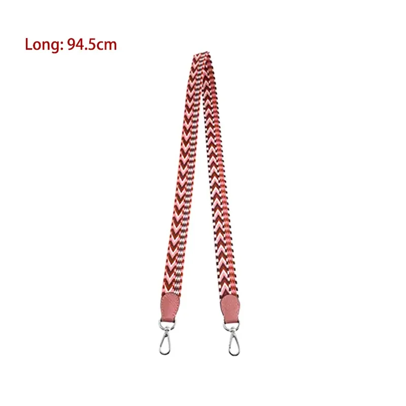 élargissement toile tissé large bandoulière sac fourre-tout ceinture sac à bandoulière sangle pour h boîte à déjeuner toile sac à main accessoires