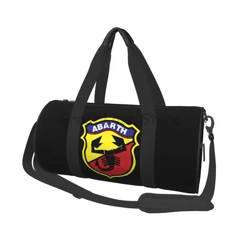 abarth c – sac de sport cool pour hommes, sac à main imprimé oxford de grande capacité, sacs de voyage en plein air, sacs de fitness