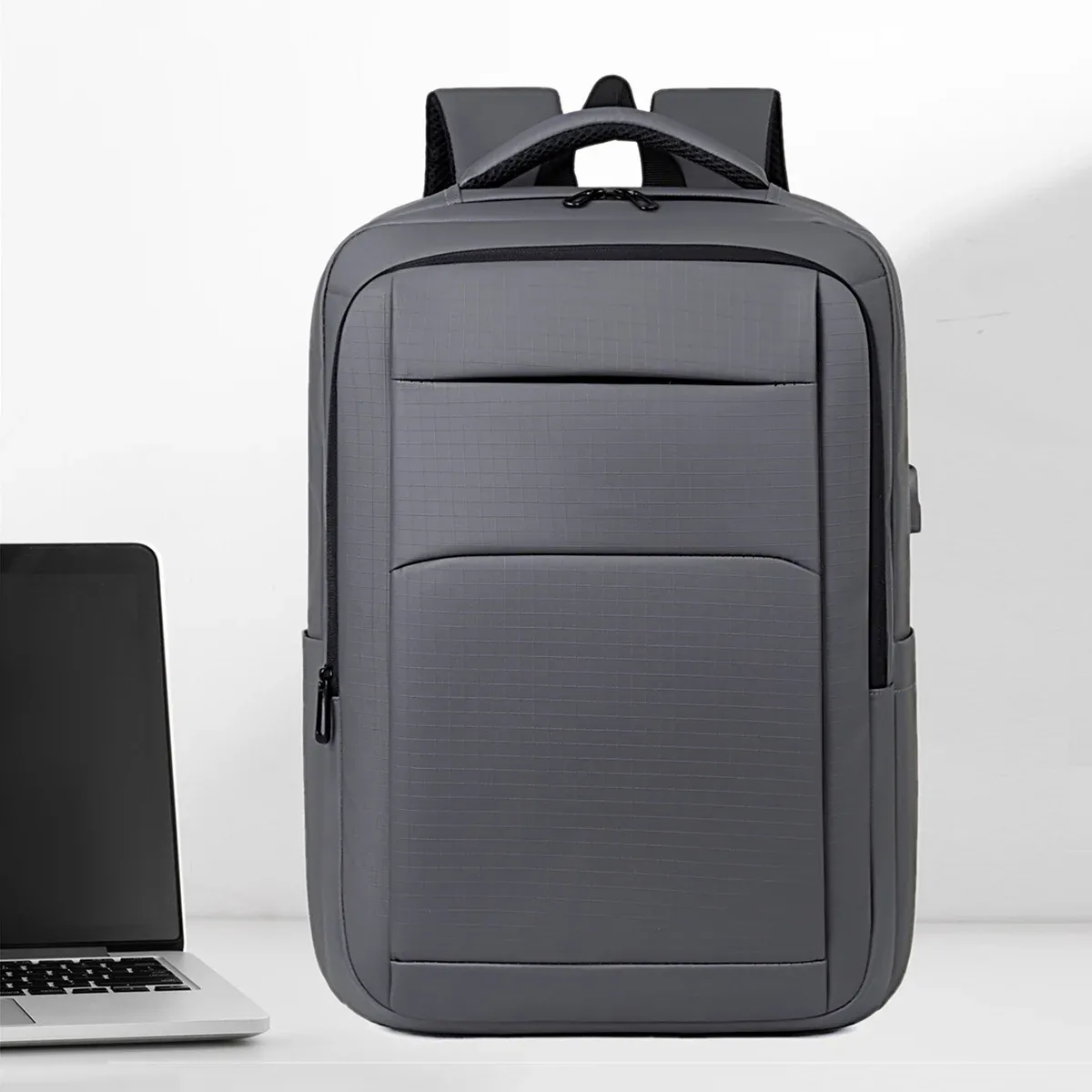 sac à dos pour homme, grande capacité, sac à dos de voyage léger, sac d'ordinateur pour les trajets professionnels, sac pour étudiants du lycée et de l'université