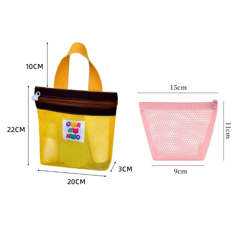 pochette de rangement en maille de nylon avec cordon de serrage, 1 pièce, pochette de voyage et d'activités de plein air polyvalente pour produits numériques, trousse de maquillage