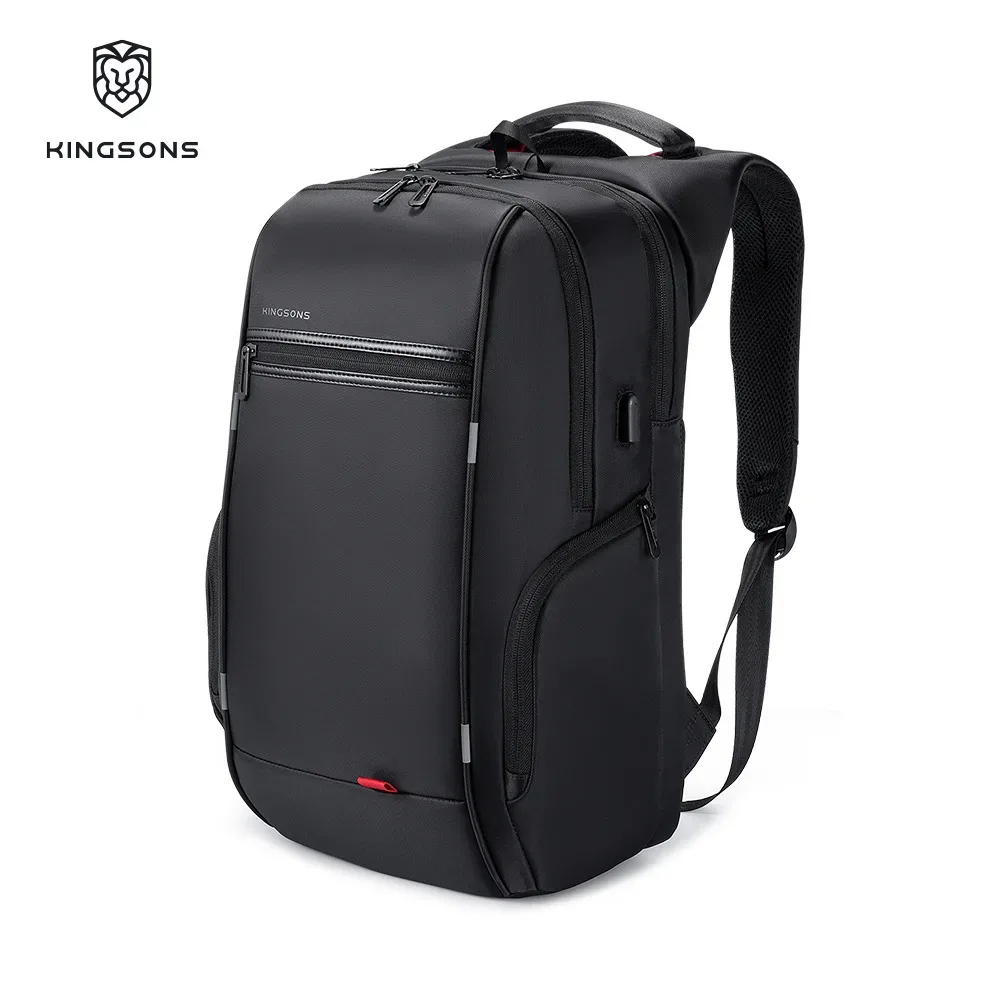 kingsons 13 ''15'' 17 ''usb lade sac à dos pour ordinateur portable dokument ordinateur tasche frauen pack pour ordinateur portable wasserdichte anti-diebstahl schule tas