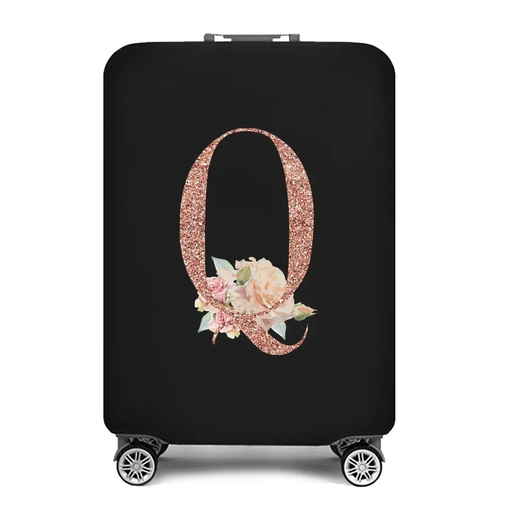 housses de protection pour bagages extensibles 18-32, housse de protection pour valise de voyage, série or rose, housses anti-poussière, organisateur de voyage