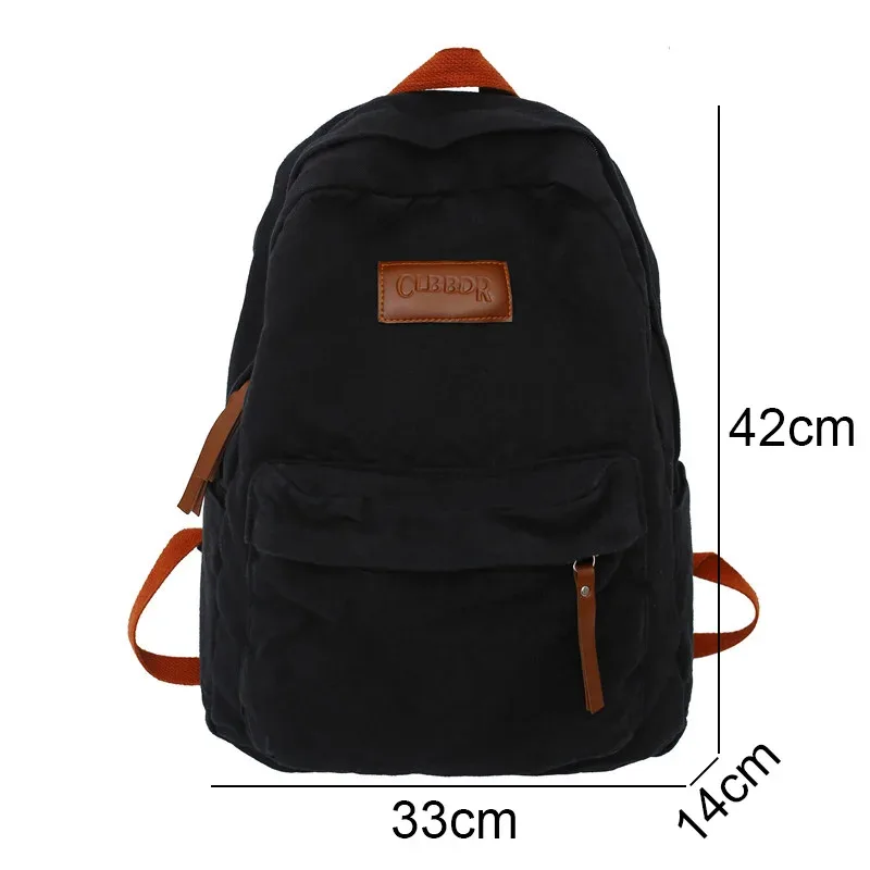 nouveau cool fille garçon toile vert ordinateur portable étudiant sac à la mode femmes hommes collège sac femme sac à dos mâle dame voyage sac à dos mode