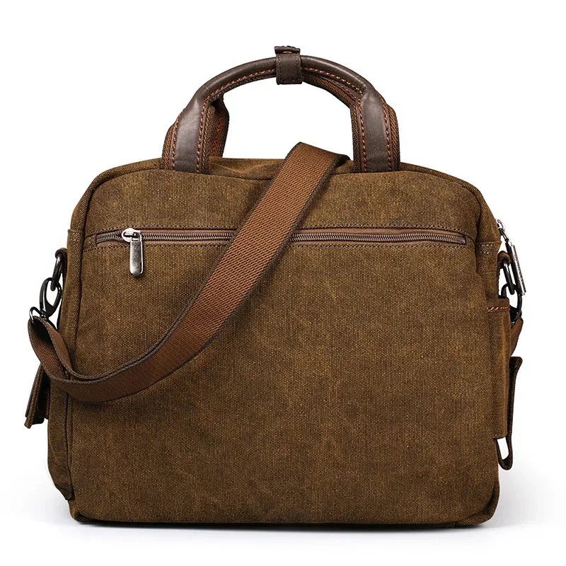 sacs messager en toile rétro ruil 2022, multifonctionnels, pour hommes, sacoche d'épaule, sac de voyage décontracté, sacoche à outils, sac vintage, mallette