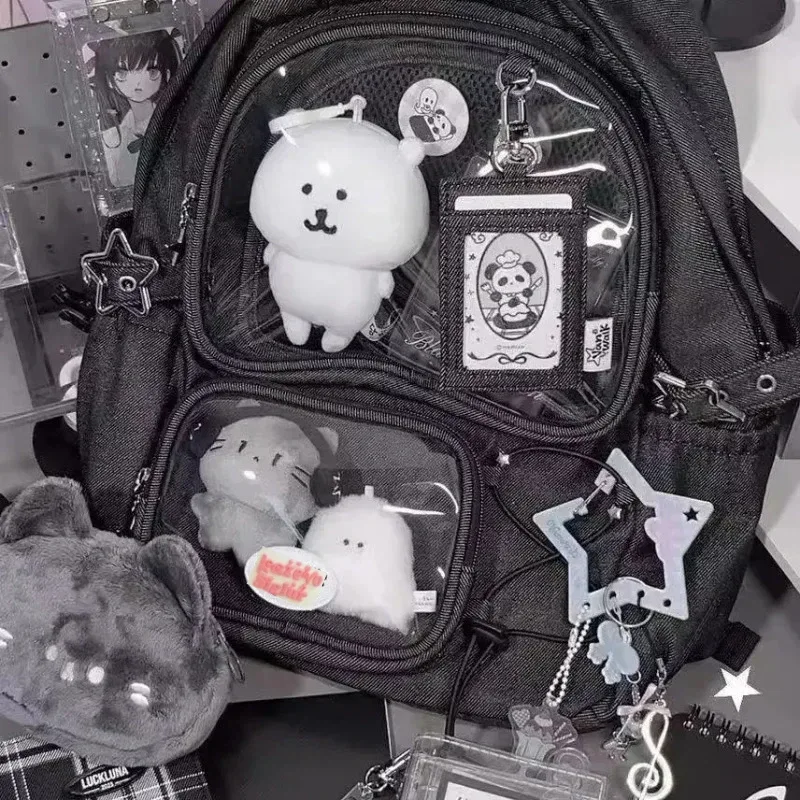 nouveau japonais y2k filles bande dessinée convent mode ita sac poupées sac bricolage sacs sac d'école grande capacité femmes sac à dos sac de voyage