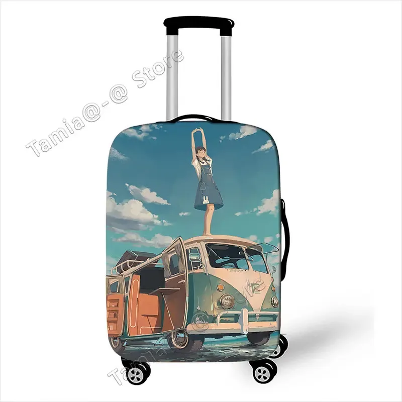 juste de protection élastique pour valise de voyage de voiture, housse anti-poussière, étui à bagages, accessoires de voyage, 18 en effet-32