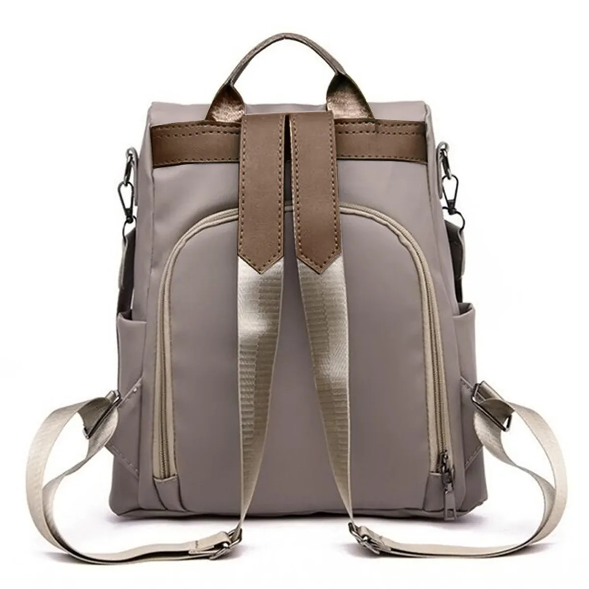 sac à dos décontracté de grande capacité pour femme, sac d'école pour femme, sac de voyage tout match pour femme, document solide simple, mode, initié, noir, ingent