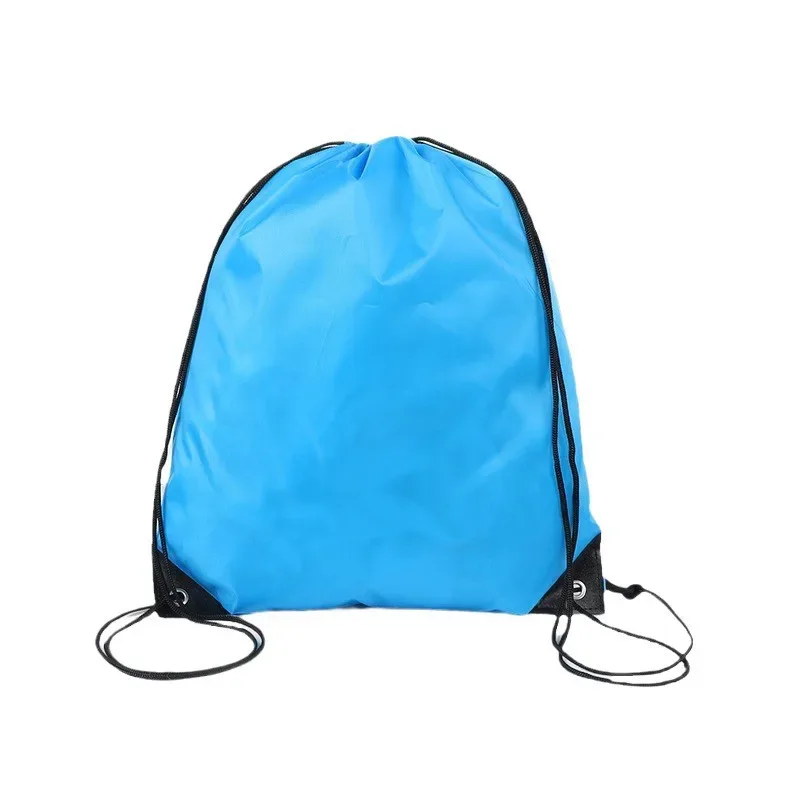 sac à dos en polyester, sac de marathon, sac à cordon, sac de natation en plein air, plusieurs couleurs disponibles