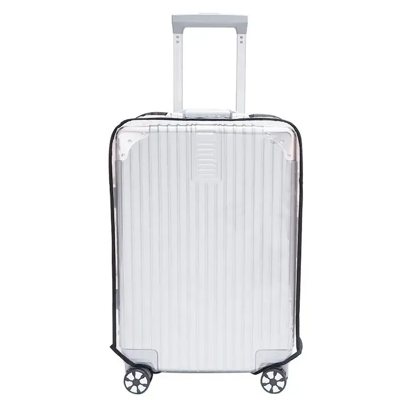 housse de protection transparente pour bagages de voyage, imperméable, anti-poussière, pour valise de 18 à 30 pouces【smq】
