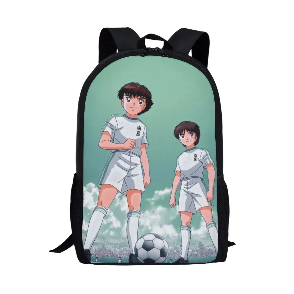 sac à dos pour enfants, sac à livres pour élèves du primaire, sacs à bandoulière décontractés, grande capacité, sac d'école japonais captain tsubasa