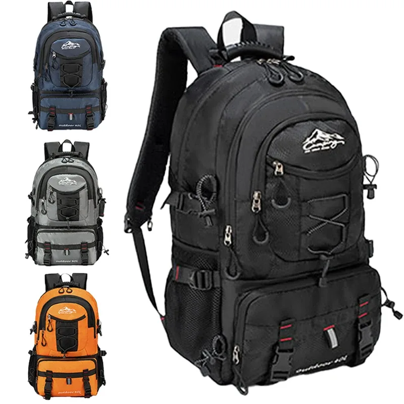 Sac à dos de randonnée grande capacité, sac à dos pour homme, sac de voyage, sac de sport de plein air européen et américain, tendance