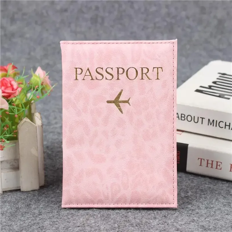 housse de passeport en cuir pu pour hommes et femmes, organisateur, porte-cartes de protection, couvertures de documents d'identité, étui de passeport de voyage, 1 pièce【smq】