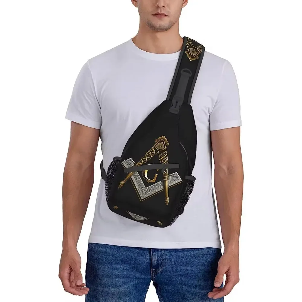 sac à dos master mason pour hommes et femmes, sac à bandoulière maçonnique, initié à l'extérieur, unisexe, jeune, randonnée, voyage
