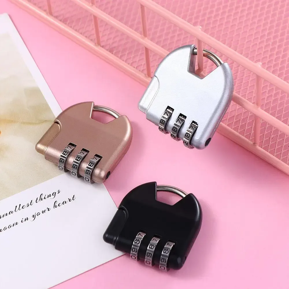 cadenas de valise à combinaison, cadenas de voyage, cadenas à code douanier tsa, cadenas en forme de cœur