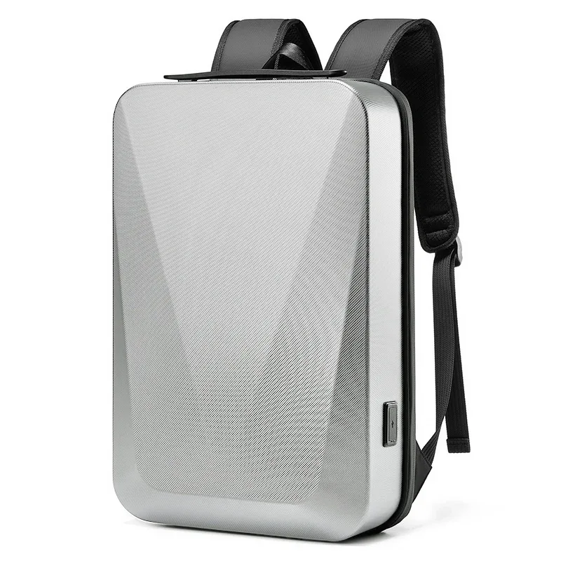 sac à dos étanche pour ordinateur portable pour homme, antivol tsa, coque rigide, sac d'affaires de luxe, pack de jeu, chargement usb, 16.1 pouces