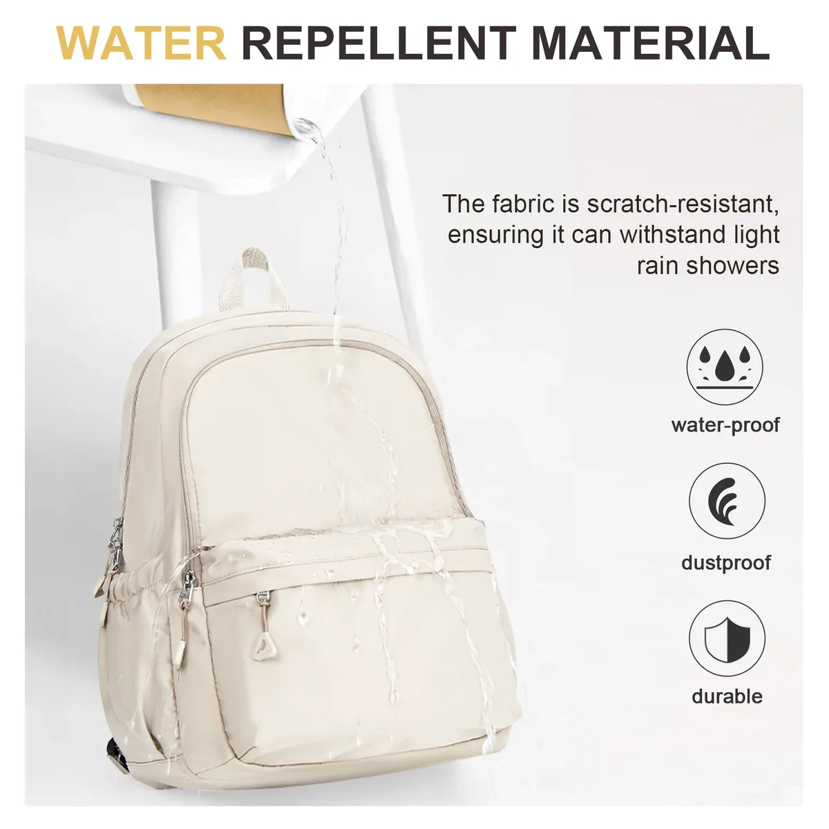 sac d'école étanche pour ordinateur portable, sac de livres en nylon pour adolescents, sac de voyage pour garçons et filles, sac à dos de lycée pour femmes