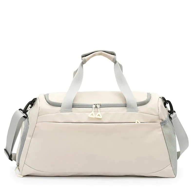sac de sport multi-poches, sac de sport polyvalent imperméable avec poche de séparation humide/sec, sac de voyage grande capacité
