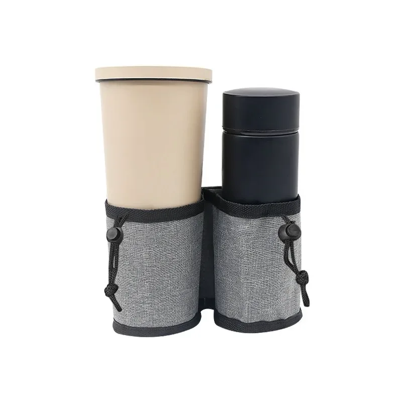 support de tasse multifonctionnel mains libres pour thé au lait, pour bagages, manchon de tasse portable pour voyage, accessoire de valise