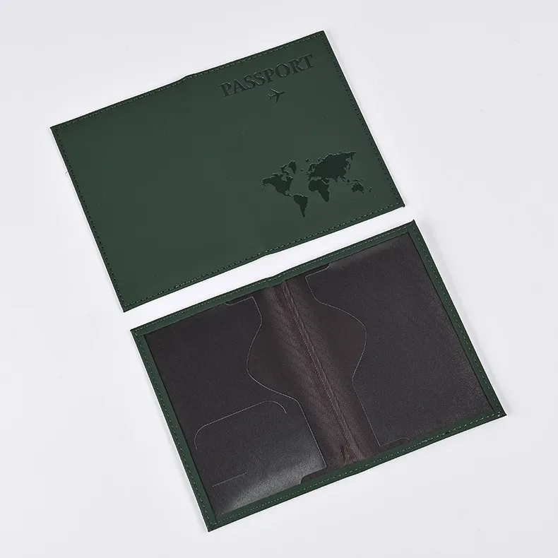 couverture de passeport transparente pour femmes et hommes, porte-passeport étanche, couvertures sur les passeports, porte-cartes de crédit, sacs, 1pc