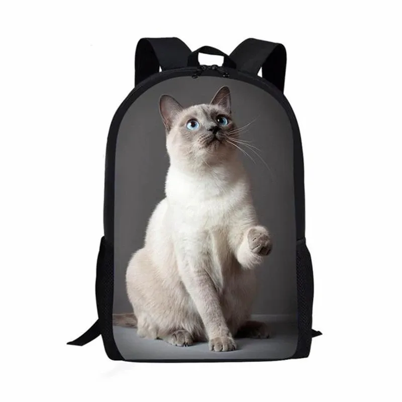 sacs à dos classiques populaires pour ordinateur portable, sacs d'école pour élèves, sacs à dos oxford imperméables imprimés en 3d pour garçons/filles