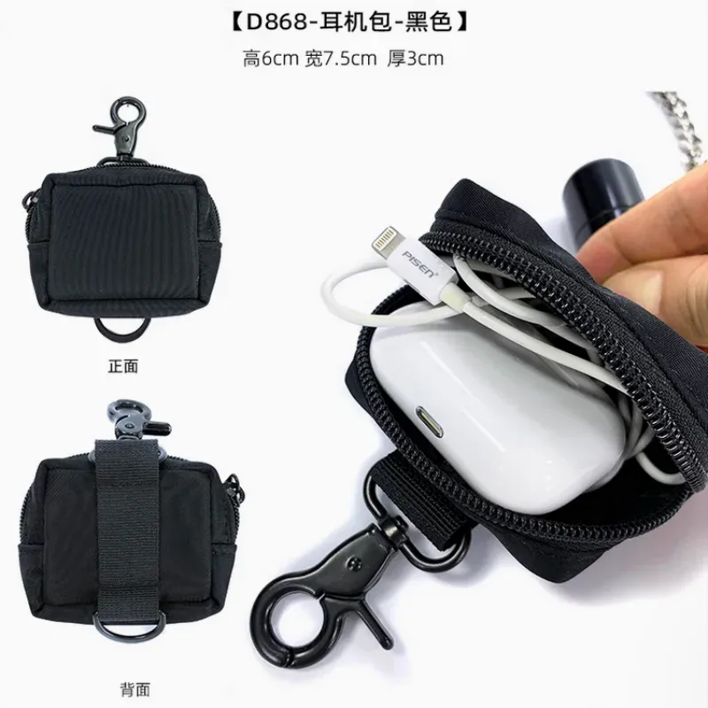 sac à bandoulière tactique multifonction réglable rapide pour hommes, sangle de sport de plein air, style techwear, accessoires de sac à bandoulière