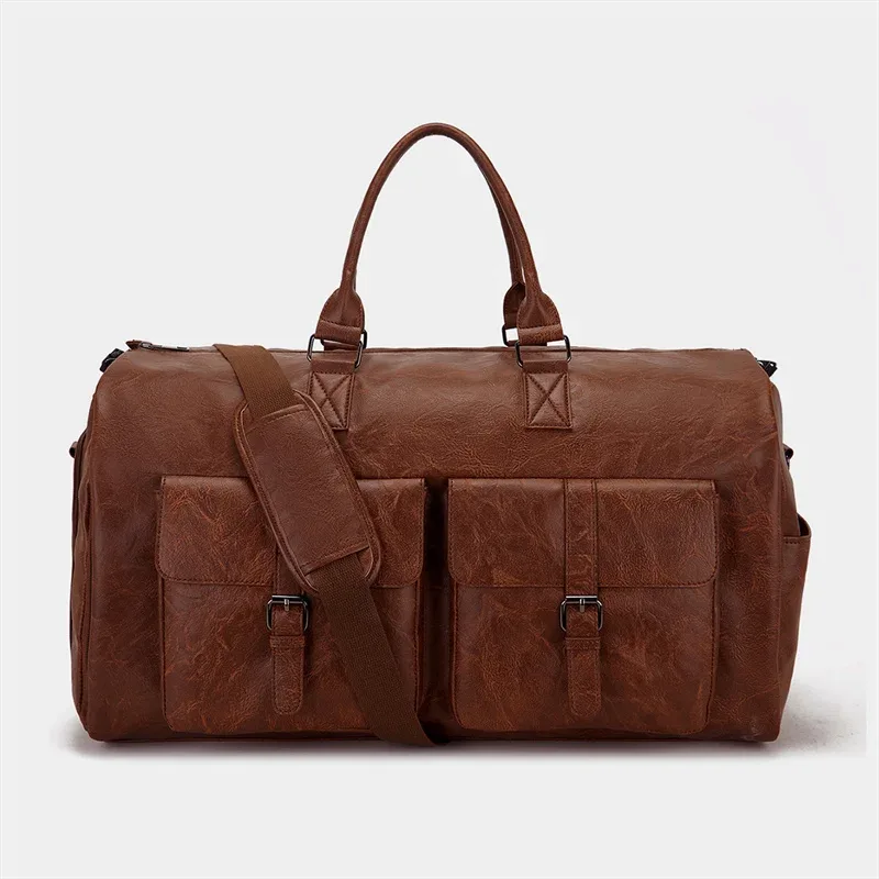 xmessun nouveau sac de rangement pliant tendance pour costume, sac de voyage grande capacité pour femmes et hommes, sac à main de créateur, sac de sport ins