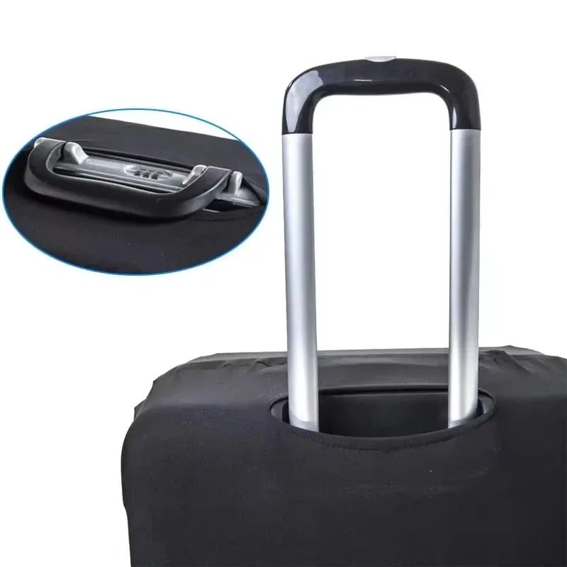 housse de protection élastique pour bagages de voyage, adaptée aux valises de 18 à 30 pouces, housse anti-poussière, accessoires de voyage
