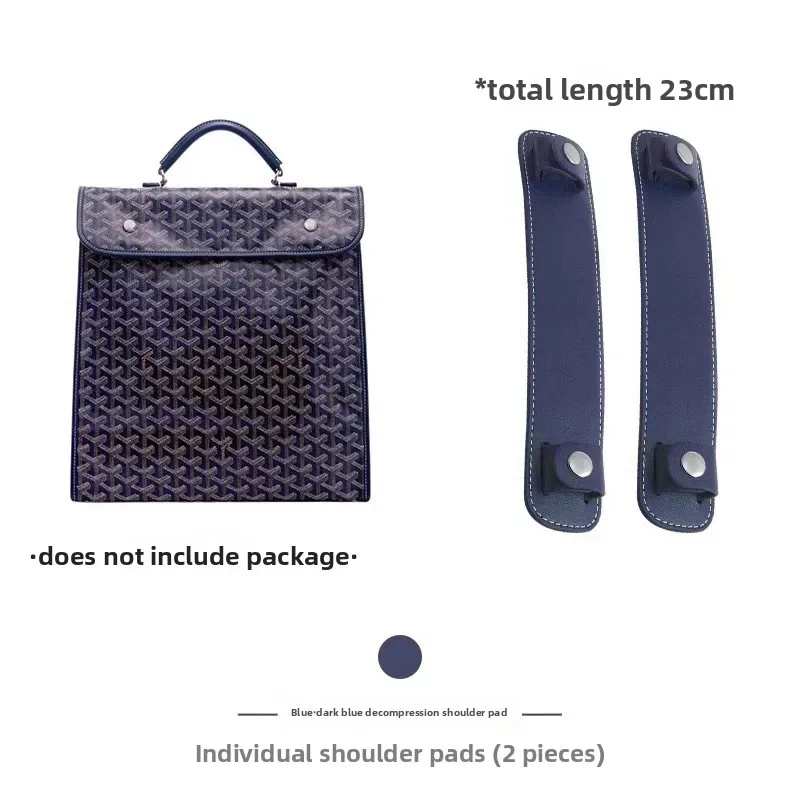 accessoires de sac de luxe en cuir véritable, sangle réglable avec fermeture magnétique, remplacement pour un confort optimal des épaules, sac à dos de créateur haut de gamme