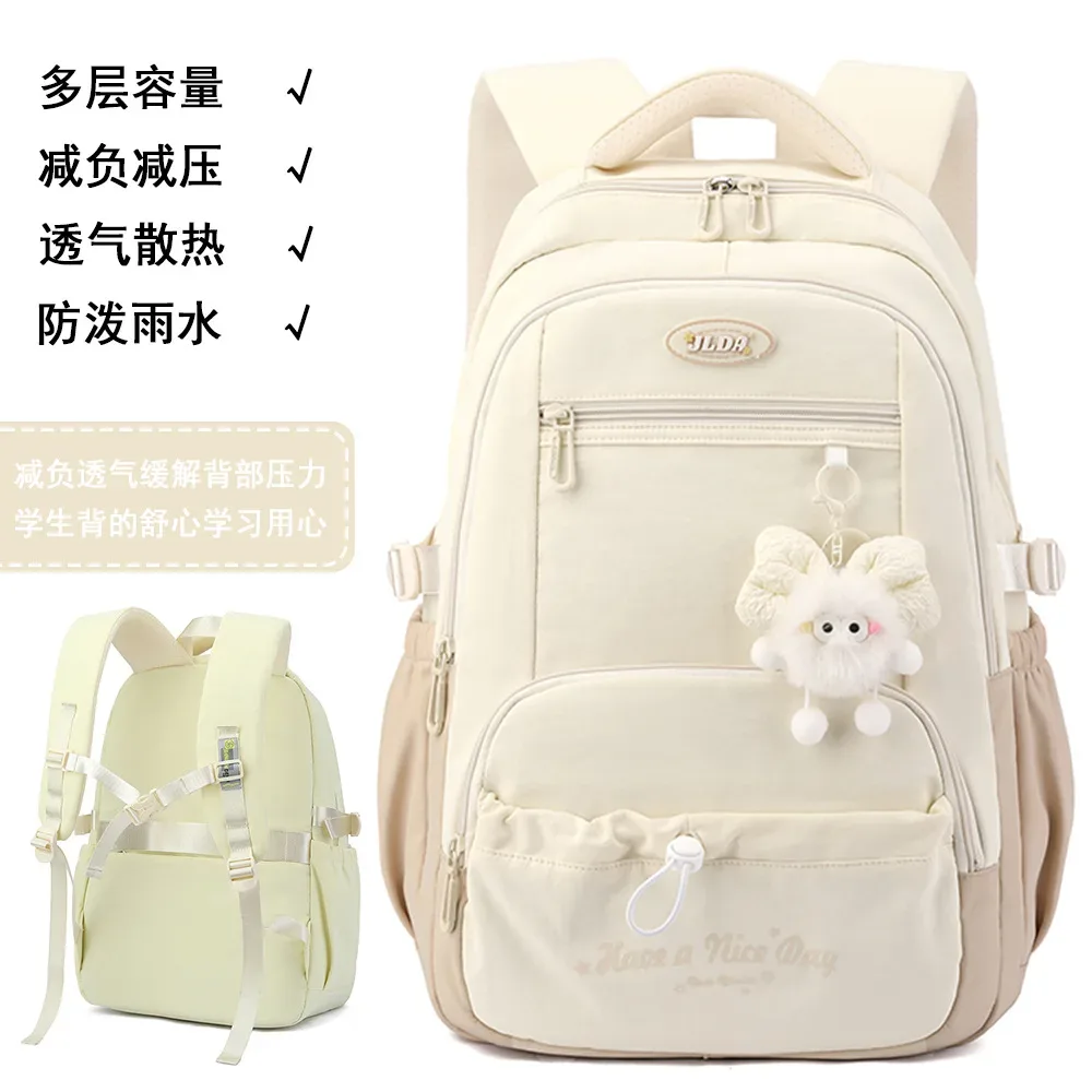 sac à dos scolaire tendance pour filles, sacs d'école pour adolescentes, sac à dos pour ordinateur portable, sac à dos de voyage décontracté, sac à livres, cartable pour enfants, imperméable