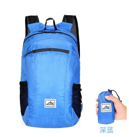sac de randonnée en plein air 20l, sac à dos léger et portable, pliable, étanche, ultraléger, pour femmes et hommes, voyage, randonnée