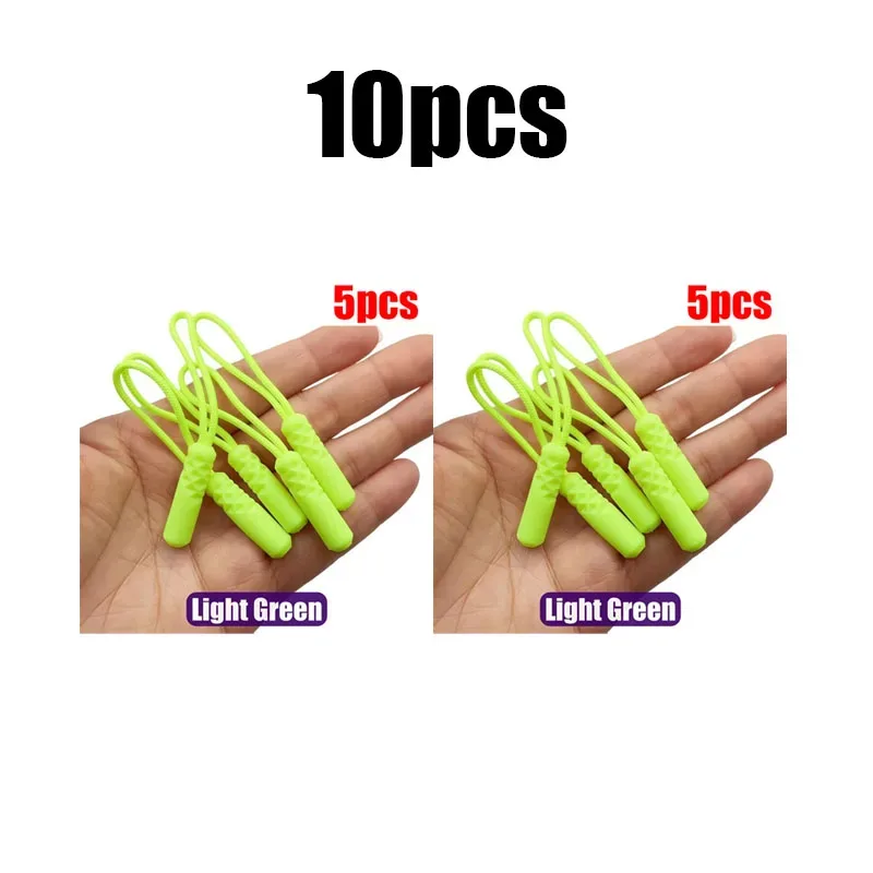 5/10 pièces tirettes de fermeture éclair, attaches de remplacement pour cordons, clips de fixation pour boucles cassées, languettes de fermeture éclair pour sacs de voyage, valises, tentes, sacs à dos