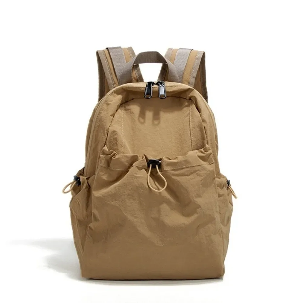 sac à dos léger et décontracté pour voyage, sacs d'école en nylon de haute qualité, sacs étanches pour ordinateur portable, femmes et hommes