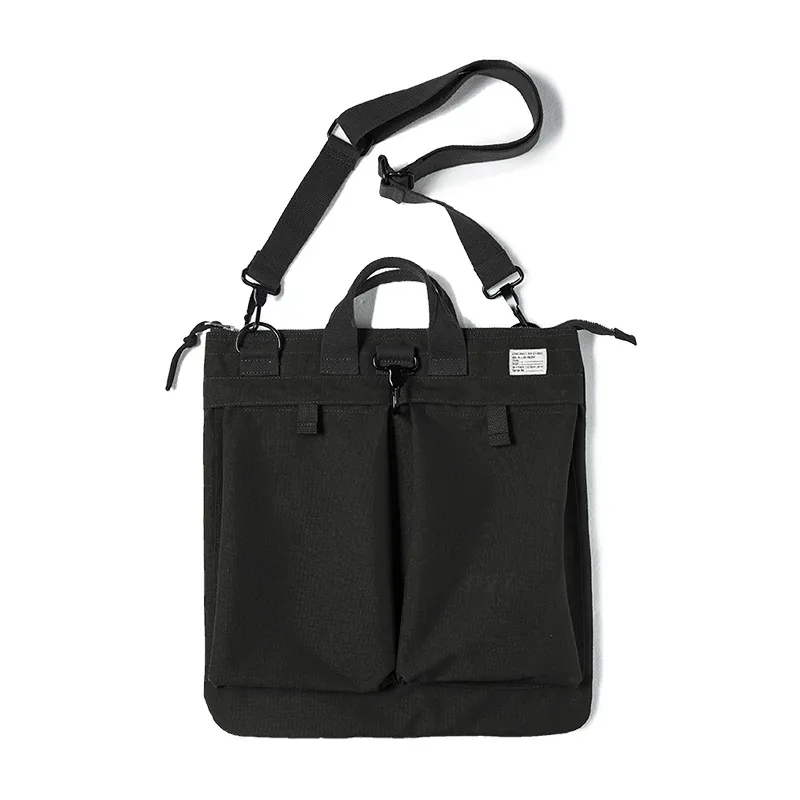 maden hommes flyers casque toile sac grande capacité bandoulière sac à bandoulière concepteur tablette ordinateur sac à main