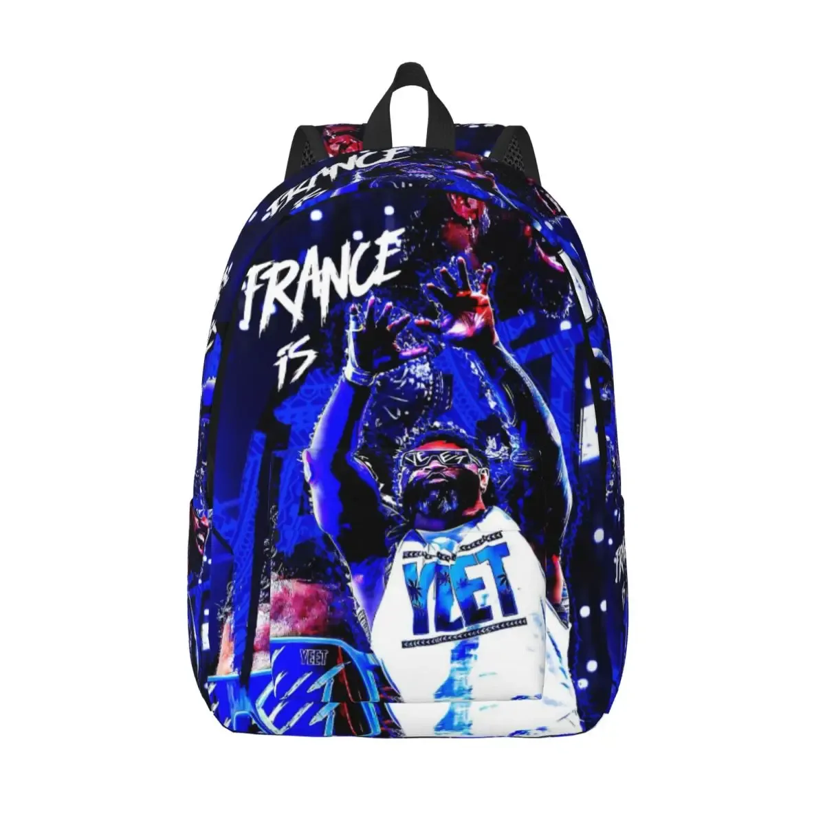 jey uso yeet – sac à dos en toile classique pour hommes et femmes, sac à livres personnalisé pour étudiants, convient aux sacs pour ordinateur portable de 15 pouces, nouvelle collection