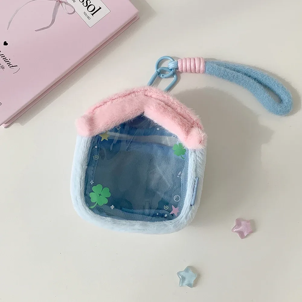 kawaii dessin animé maison modèle poupée sac de rangement sac à main mignon fille sac à bandoulière pendentif figure décoration sac portefeuille maquillage sac cadeau