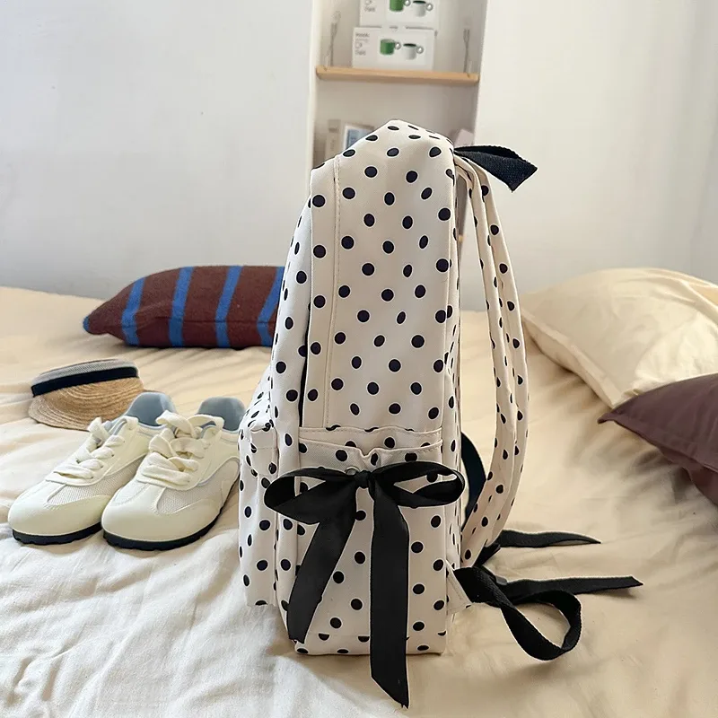sac à dos de grande capacité avec fermeture éclair en nylon, sacs polyvalents et décontractés pour femmes, sacs d'école en fil à coudre à la mode, offre spéciale, 2025