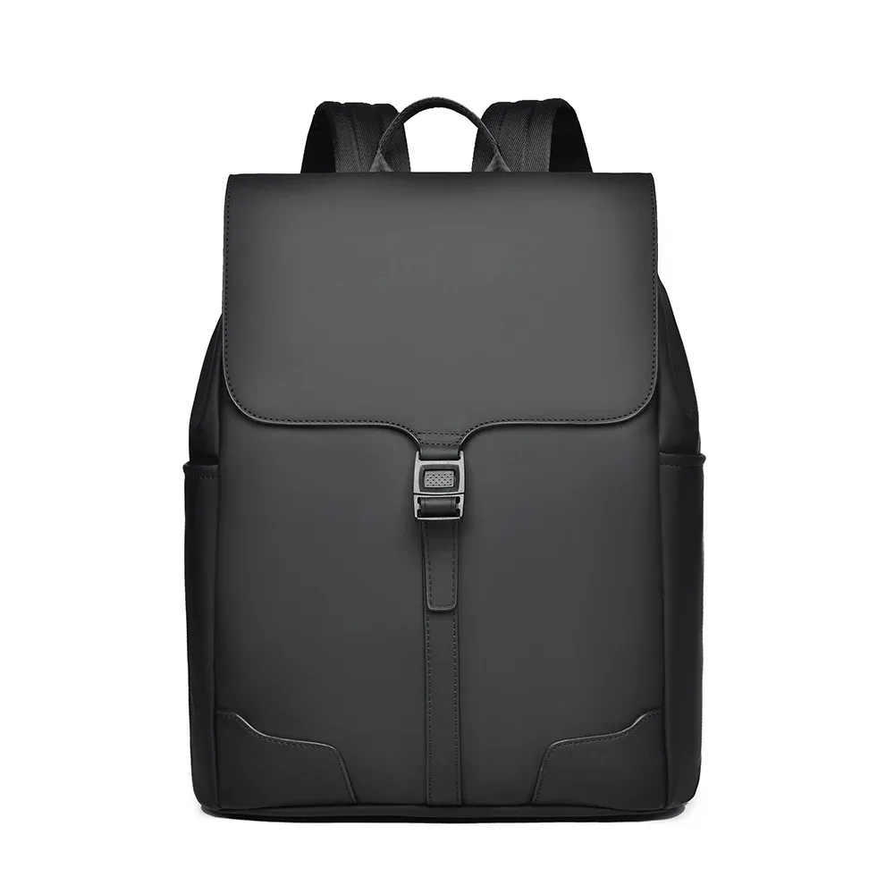 sac à dos minimaliste vert olive pour hommes, adapté au travail, aux voyages et aux déplacements quotidiens, durable et spacieux