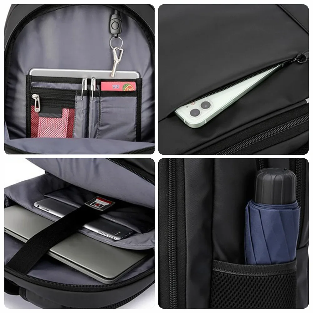 sac à dos militaire suisse pour hommes, 17 pouces, mode affaires, école, étanche, usb, grande capacité, sac de poitrine mochilas