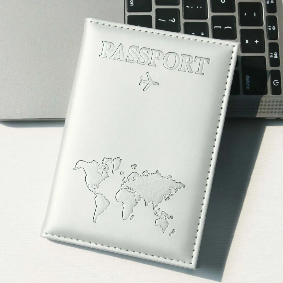 porte-passeport carte pu couverture de passeport voyage essentiel croisière doit avoir des porte-passeport mince et portable pour les voyages