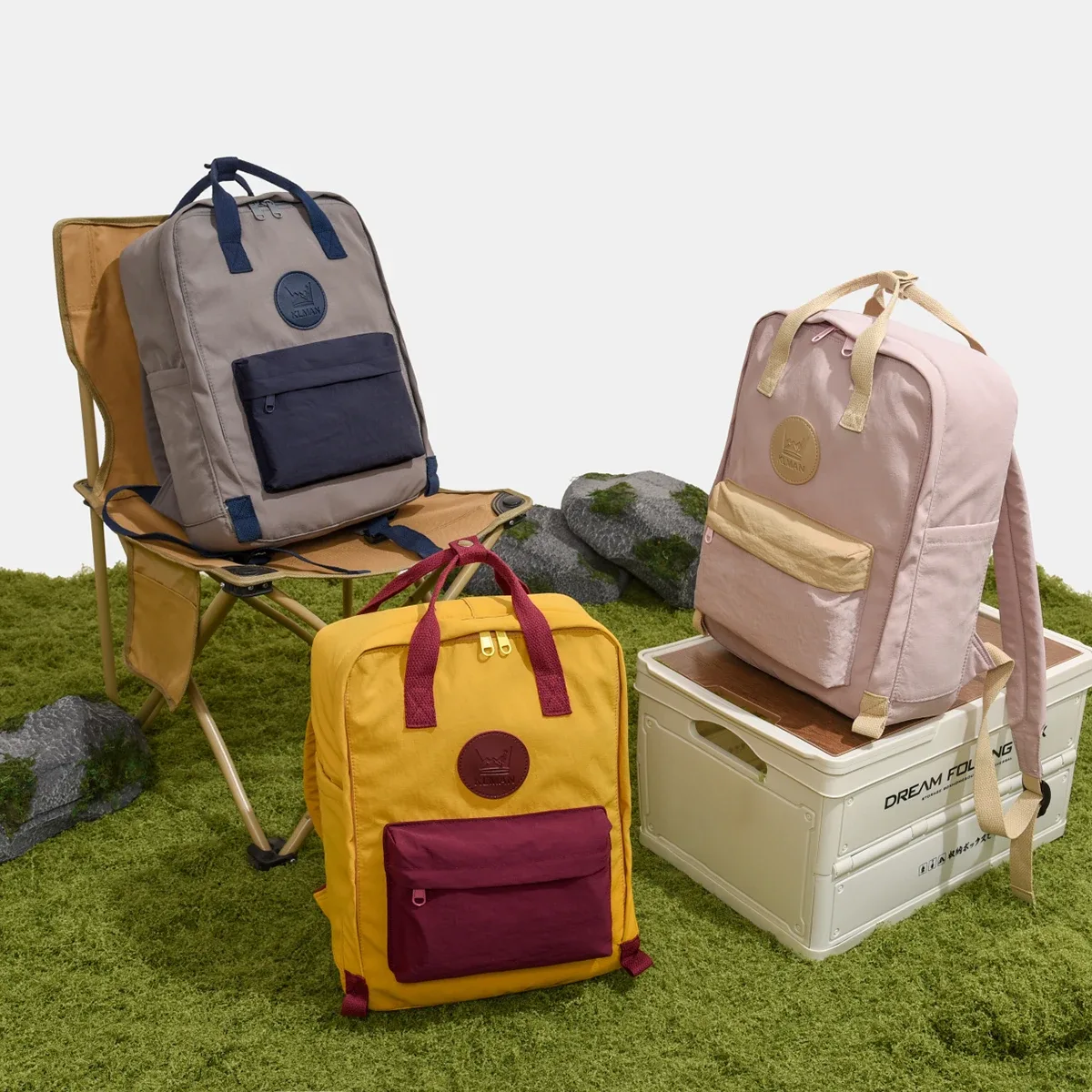 Sac à dos scolaire pour filles du collège, nouveau style 2026, avec réduction de la charge et grande capacité pour lycéennes et collégiennes, sac à dos mignon de style japonais